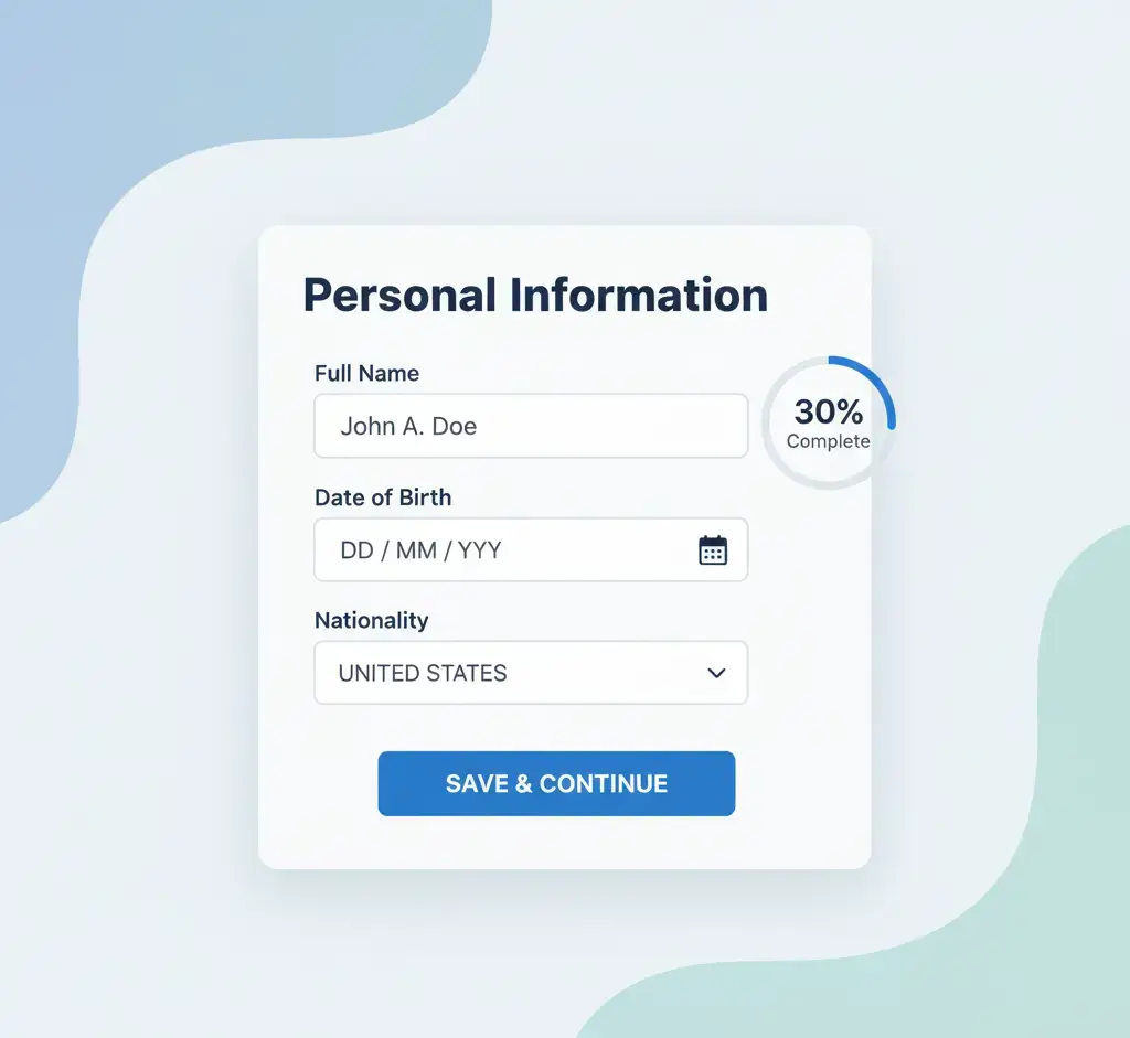 Personal Information Section