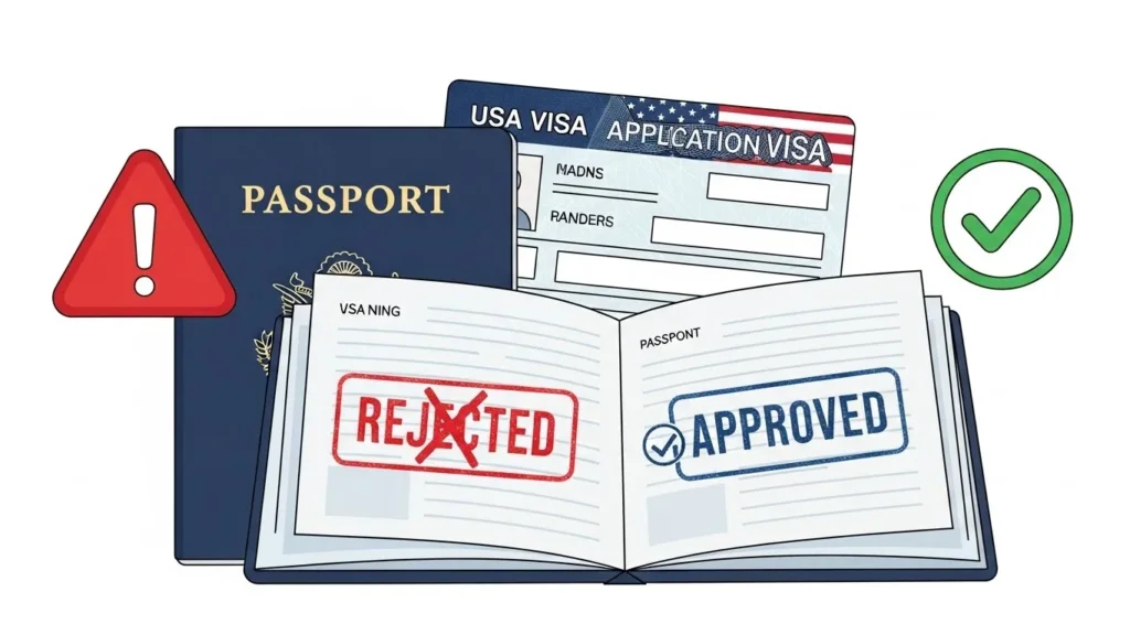 Common Mistakes in USA Visa Applications